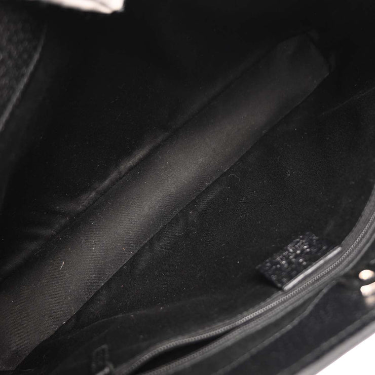Gucci Black Canvas GG Tote Handbag 113015 001013 196421