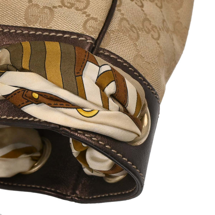 Gucci Beige GG Tote Handbag 162879 467891 196422