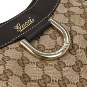Gucci Beige GG Hobo Abbey D Ring Handbag 190525 001013 196423