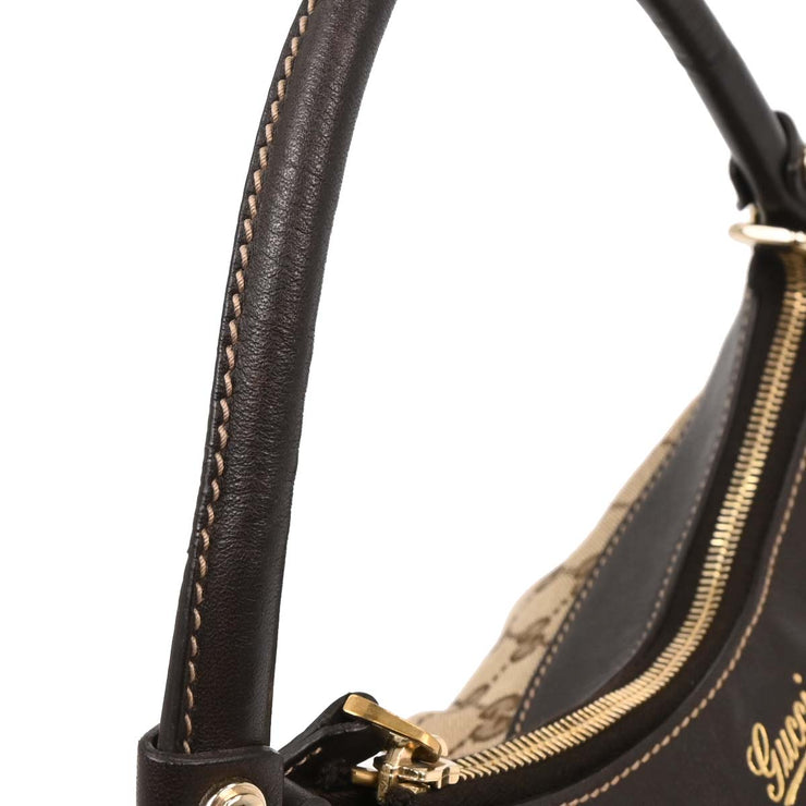 Gucci Beige GG Hobo Abbey D Ring Handbag 190525 001013 196423