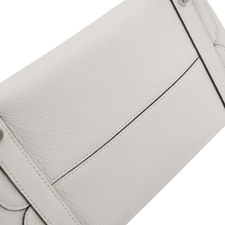 Christian Dior White Open Bar 2way Tote Bag 196425