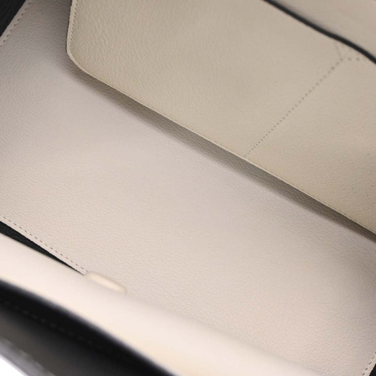 Christian Dior White Open Bar 2way Tote Bag 196425