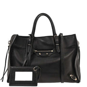 Balenciaga Black Papier A6 Tote Shoulder Bag 370926.1000.A.535269 196430