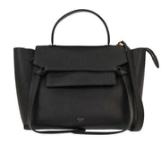 Celine Black Belt Bag 2way Handbag F-AT-1138 F-SL-1168 196431