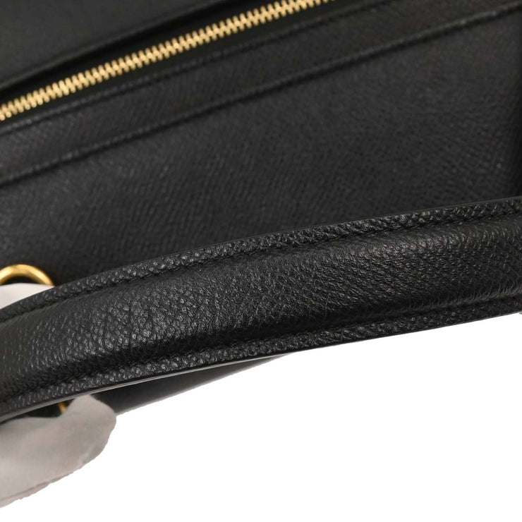 Celine Black Belt Bag 2way Handbag F-AT-1138 F-SL-1168 196431