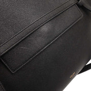 Celine Black Belt Bag 2way Handbag F-AT-1138 F-SL-1168 196431