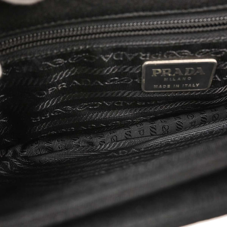 Prada Black Nylon Shoulder Bag 78 196432