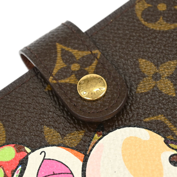 Louis Vuitton Monogram Panda Agenda PM Note Book Cover R20011 CA0094 196439