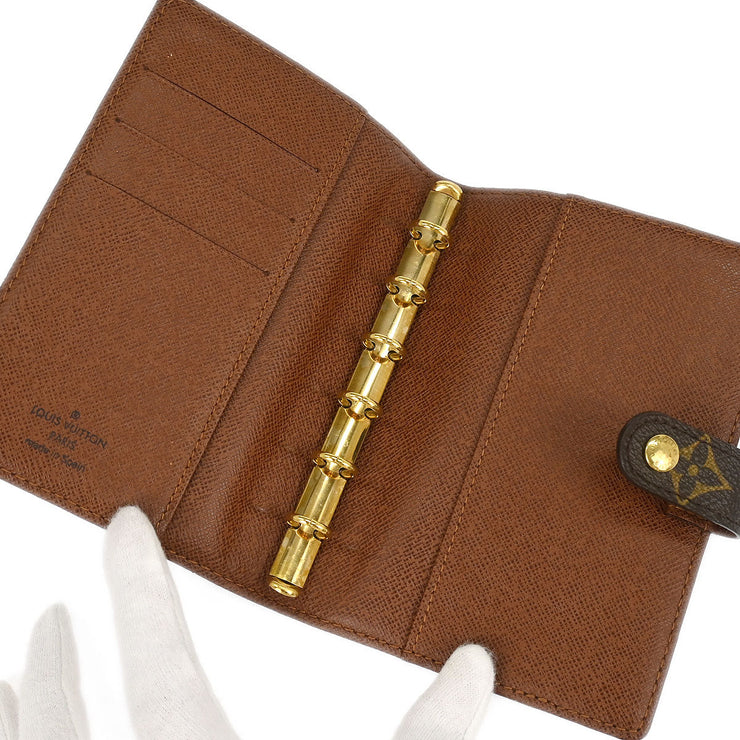 Louis Vuitton Monogram Panda Agenda PM Note Book Cover R20011 CA0094 196439