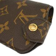 Louis Vuitton Monogram Etui Lunettes PM Glasses Case M66545 SN0028 196444