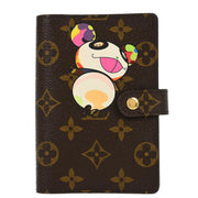 Louis Vuitton Monogram Panda Agenda PM Note Book Cover R20011 CA0094 196446