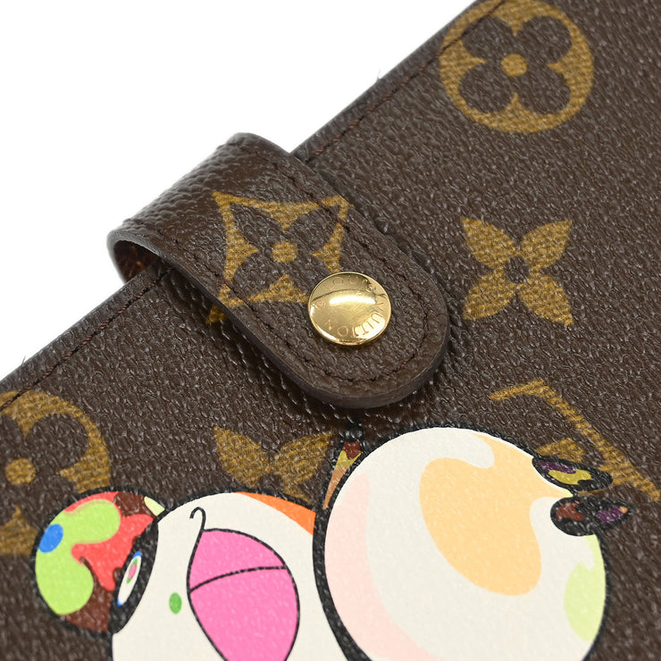 Louis Vuitton Monogram Panda Agenda PM Note Book Cover R20011 CA0094 196446