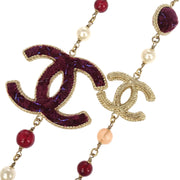 Chanel Chain Necklace Gold B13A 196453