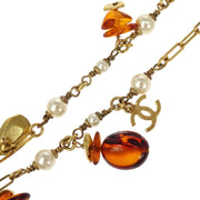 Chanel Chain Necklace Gold B11C 196455
