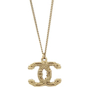 Chanel CC Chain Necklace Pendant Gold 06P 196463