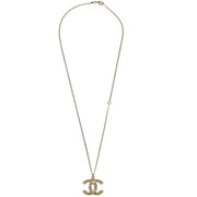 Chanel CC Chain Necklace Pendant Gold 06P 196463