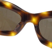 Chanel Sunglasses Eyewear Brown Small Good C323001 53 Square:19 196467