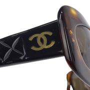 Chanel Sunglasses Eyewear Brown Small Good C323001 53 Square:19 196467