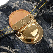 Louis Vuitton Blue Monogram Denim Mini Pleaty Raye Handbag M95333 SR1006 196476