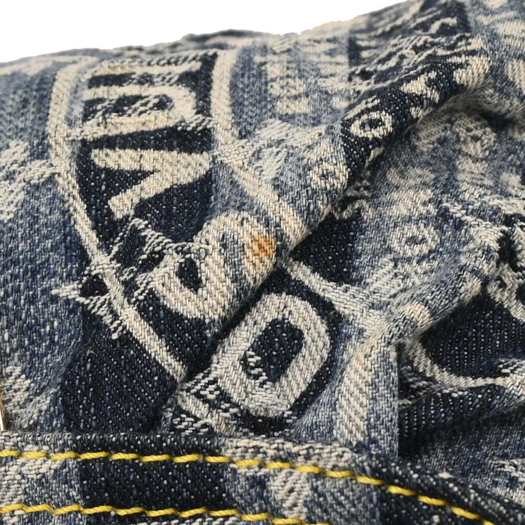 Louis Vuitton Blue Monogram Denim Mini Pleaty Raye Handbag M95333 SR1006 196476