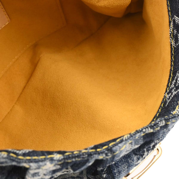 Louis Vuitton Blue Monogram Denim Mini Pleaty Raye Handbag M95333 SR1006 196476