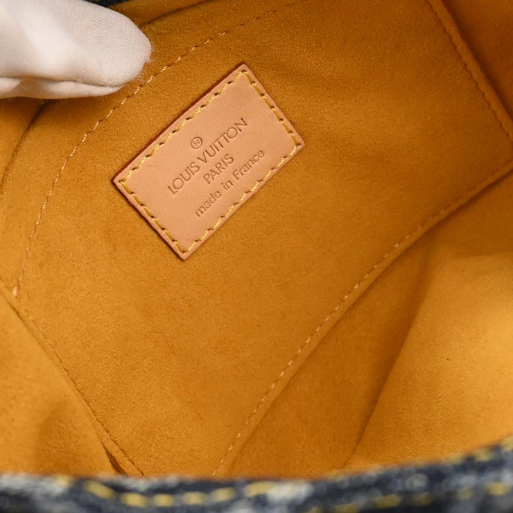 Louis Vuitton Blue Monogram Denim Mini Pleaty Raye Handbag M95333 SR1006 196476