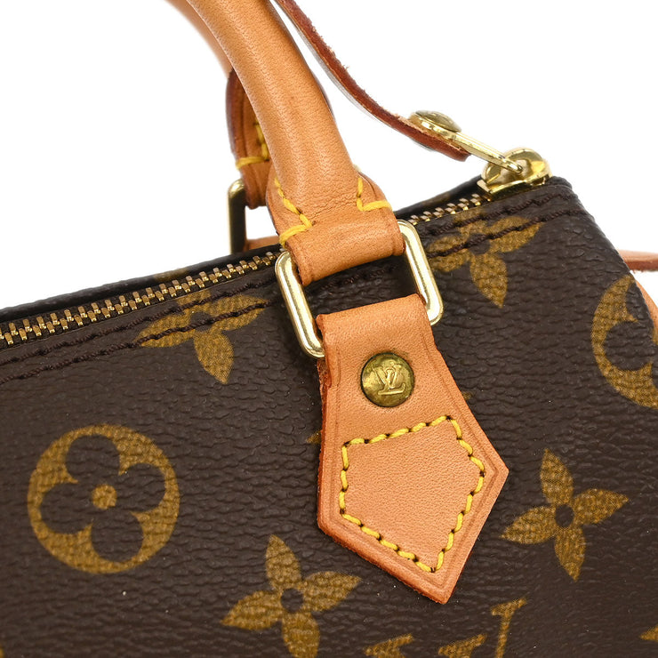 Louis Vuitton Monogram Mini Speedy Handbag M41534 TH0919 196479