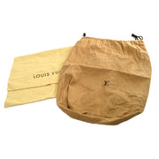 LOUIS VUITTON Dust Bag 10 Set Brown Beige 100% Cotton Authentic 123518