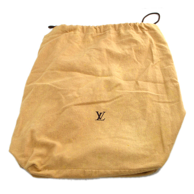 LOUIS VUITTON Dust Bag 10 Set Brown Beige 100% Cotton Authentic 123528