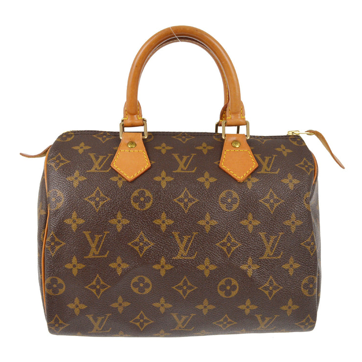 Louis Vuitton Monogram Speedy 25 Handbag M41528 VI0993 XX12216