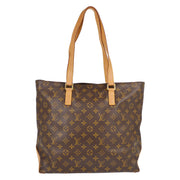 Louis Vuitton Monogram Cabas Mezzo Tote Handbag M51151 DU0033 XX17271