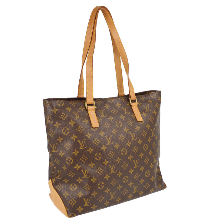 Louis Vuitton Monogram Cabas Mezzo Tote Handbag M51151 DU0033 XX17271