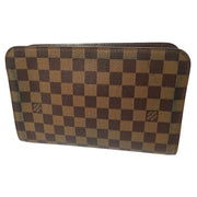 Louis Vuitton SAINT LOUIS CLUTCH HANDBAG DAMIER EBENE N51993 FL1004 121943