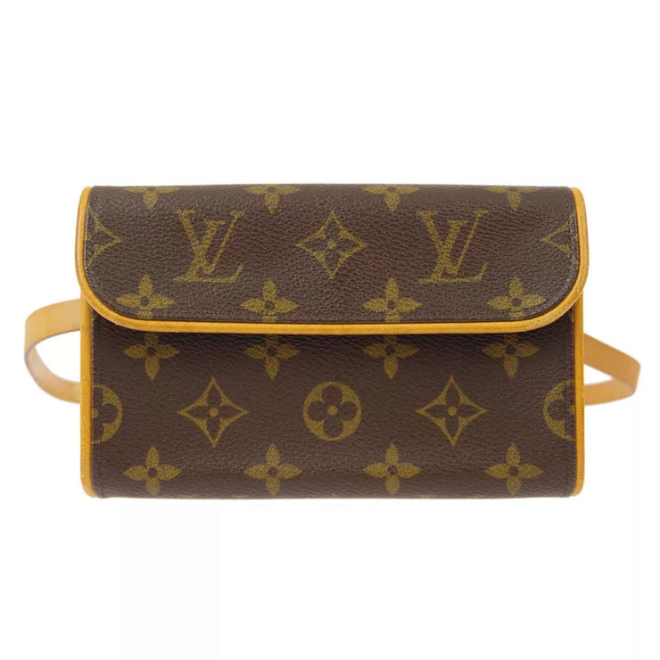 Louis Vuitton POCHETTE FLORENTINE BUM BAG #XS MONOGRAM M51855 FL1022 88448