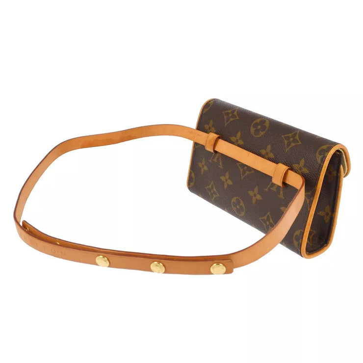 Louis Vuitton POCHETTE FLORENTINE BUM BAG #XS MONOGRAM M51855 FL1022 88448