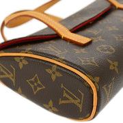 Louis Vuitton Monogram Sonatine Handbag M51902 AR1006 XX19176