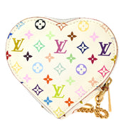 Louis Vuitton Multicolor Porte Monnaie Coeur Coin Wallet M60040 TH0057 XX19183