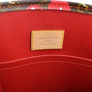 Louis Vuitton Monogram Cherry Sac Plat Tote Handbag M95010 MI0085 XX20726