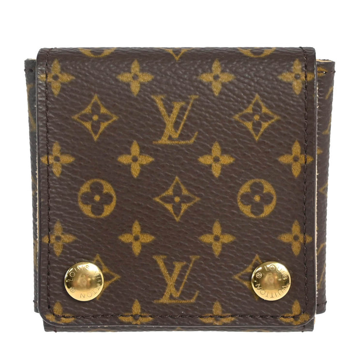 Louis Vuitton Monogram Portable Jewelry Case SN0074 XX21440