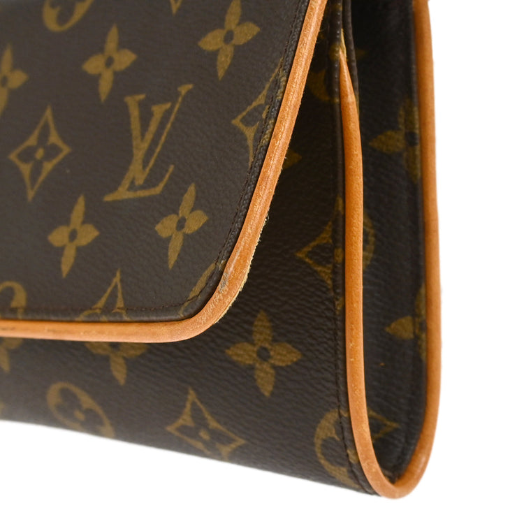Louis Vuitton Monogram Pochette Twin GM Crossbody Bag M51852 SD1929 XX28489