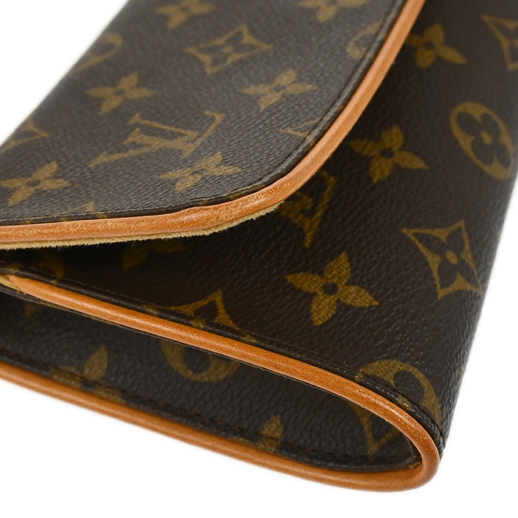 Louis Vuitton Monogram Pochette Twin GM Crossbody Bag M51852 SD1929 XX28489
