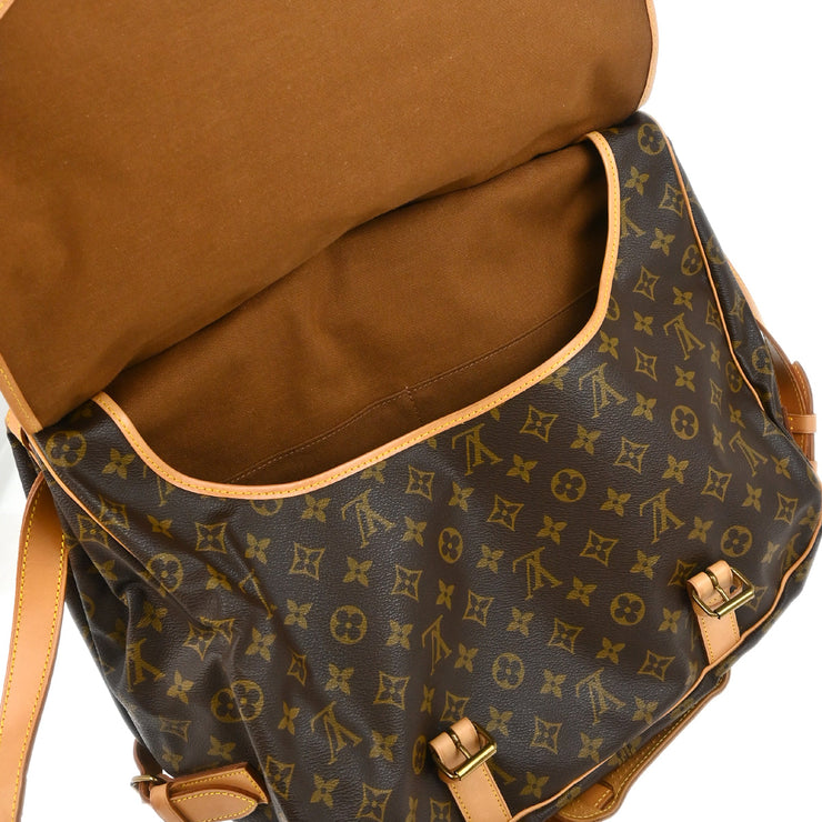 Louis Vuitton Monogram Saumur 43 Messenger Bag M42252 FH0920 XX28495