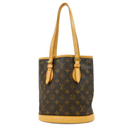 Louis Vuitton Monogram Bucket PM Tote Bag M42238 FL0075 XX28612