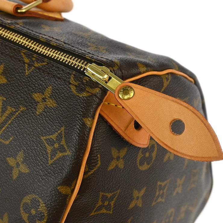 Louis Vuitton Monogram Speedy 35 Handbag M41524 TH0073 XX29378