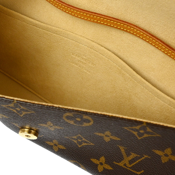 Louis Vuitton Monogram Pochette Twin GM Crossbody Bag M51852 FL0093 XX30649