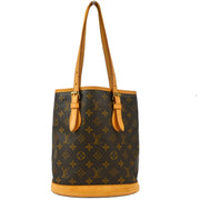 Louis Vuitton Monogram Bucket PM Tote Bag M42238 FL1003 XX30734