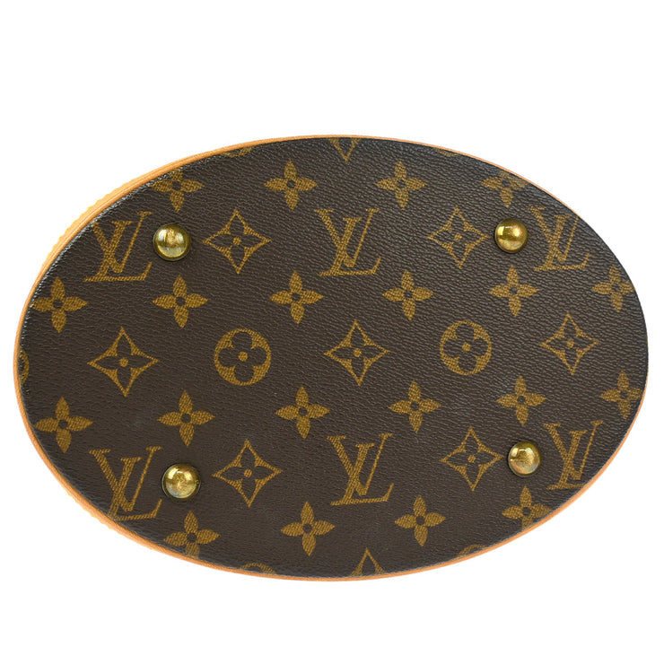 Louis Vuitton Monogram Bucket PM Tote Bag M42238 FL1003 XX30734