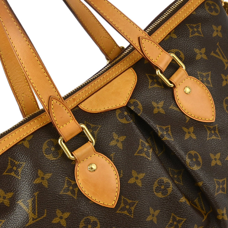 Louis Vuitton Monogram Palermo PM Tote Bag M40145 TA0193 XX30786