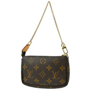 Louis Vuitton Monogram Mini Pochette Accessoires Handbag M58009 DU5007 XX31042