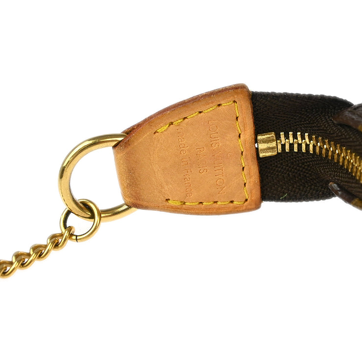 Louis Vuitton Monogram Mini Pochette Accessoires Handbag M58009 DU5007 XX31042